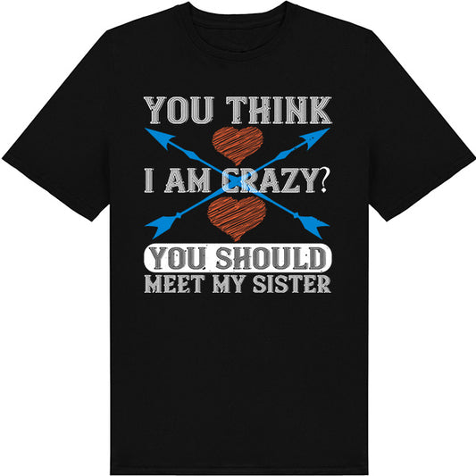 "Sister's Favorite", "Sibling T-shirt", "Funny Unisex T-shirt", "Sibling Rivalry Shirt"