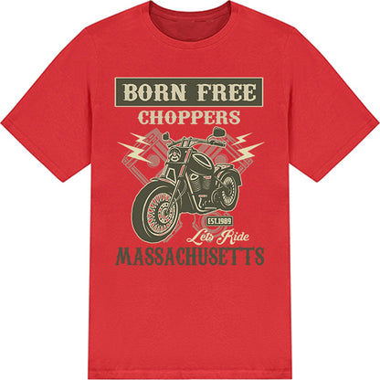 Born Free Choppers Unisex T-Shirt | Perfect for Bikers