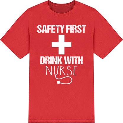 Safety First Nurse T-Shirt | Unisex Equestrian Apparel