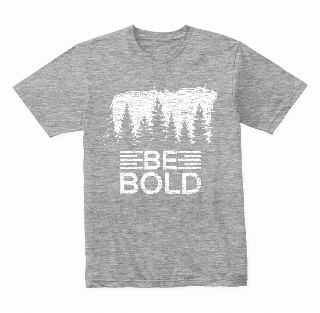 "Be Bold" Unisex T-Shirt | Motivational Equestrian Apparel