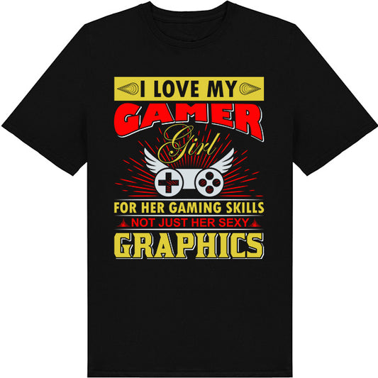 "I Love My Gamer" Unisex T-Shirt | Premium Gaming Apparel