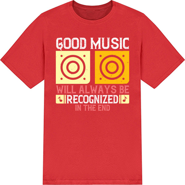 "Good Music" Unisex T-Shirt | Ideal for Music Lovers