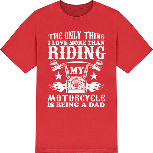 Motorbike Dad T-Shirt - Perfect Gift for Riding Enthusiasts