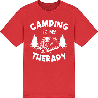 "Camping Is My Therapy" Unisex T-Shirt | Equestrian Apparel