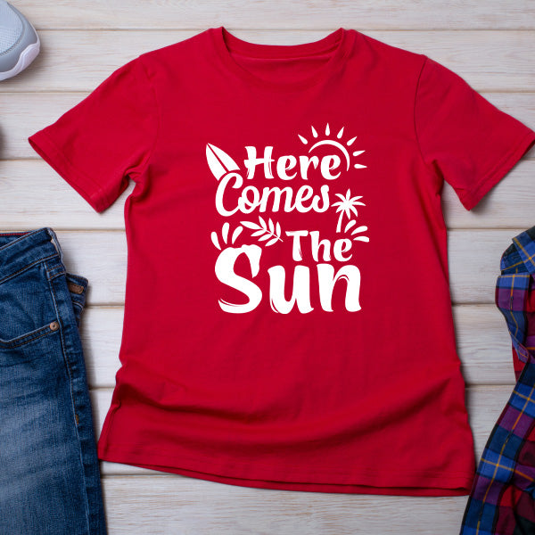 "Here Comes The Sun" Unisex T-Shirt | Summer Equestrian Tee