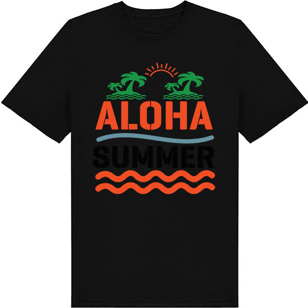 Aloha Summer Unisex T-Shirt | Exclusive Equestrian Apparel