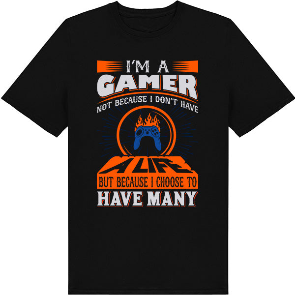 "I Am A Gamer" Unisex T-Shirt | Premium Gaming Apparel