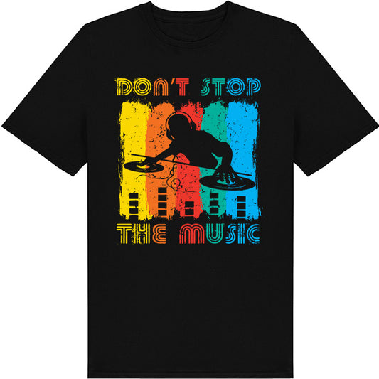 "Don't Stop The Music" Unisex T-Shirt | Equestrian Apparel