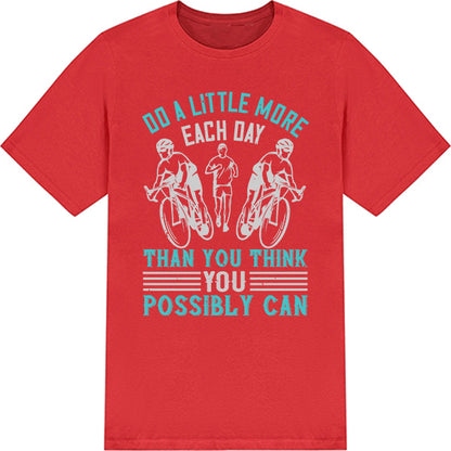 Unisex Runner's T-Shirt - 'Do A Little More' | Equestrian Shop