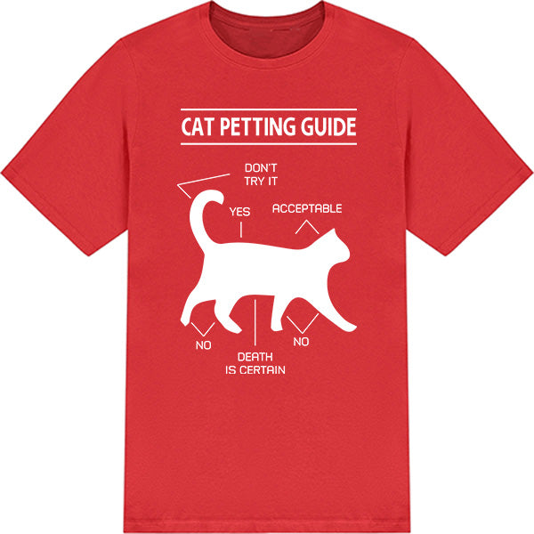 Exclusive Cat Petting Guide T-Shirt | Unisex Equestrian Apparel