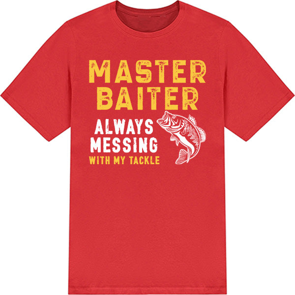 Master Baiter T-Shirt | Perfect for Fishing Enthusiasts