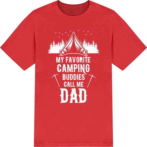 Camping Buddies Dad T-Shirt | Unisex Camping Tee