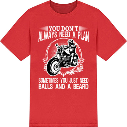 Bold Unisex T-Shirt for Motorbike Riders - Shop Now