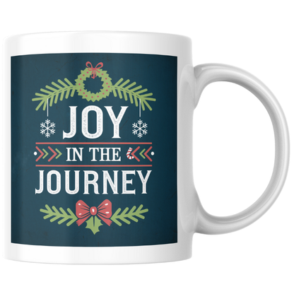 Shop the "Joy in the Journey" Christmas Mug - Perfect Holiday Gift for Coffee Lovers