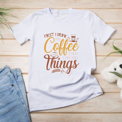 Unisex Coffee Lover T-Shirt | Equestrian Style & Comfort