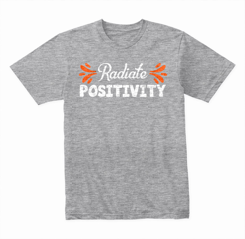 Radiate Positivity Unisex T-Shirt | Motivational Equestrian Wear