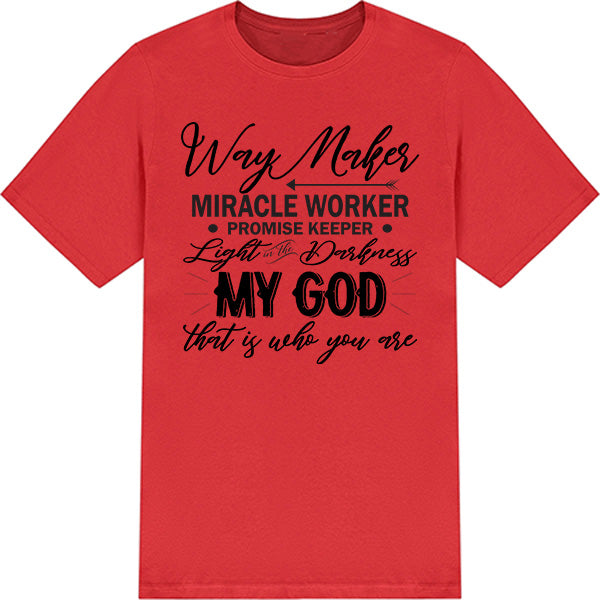 Way Maker Miracle Worker T-Shirt | Christian Equestrian Apparel