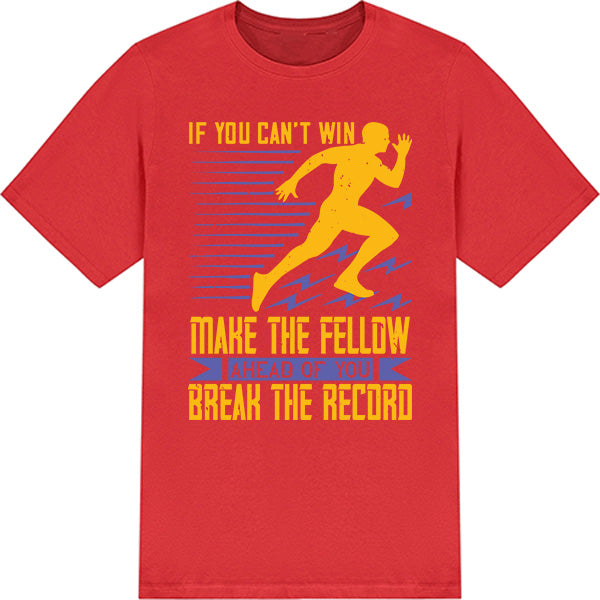 Unisex Runner's T-Shirt - Break Records in Style | Equestrian