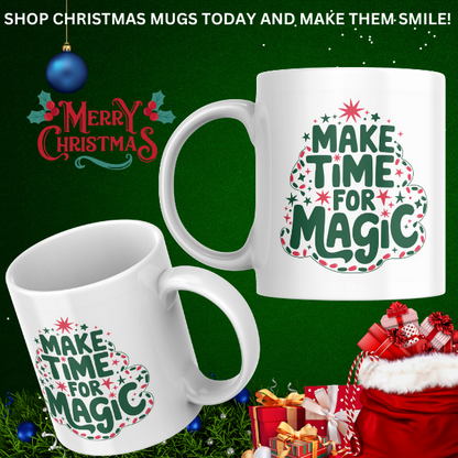 Shop the Enchanting Christmas Magic Mug - Perfect for Holiday Cheer