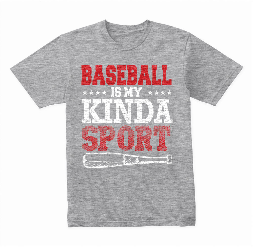 "Baseball Is My Kinda Sport" Unisex T-Shirt - Shop Now