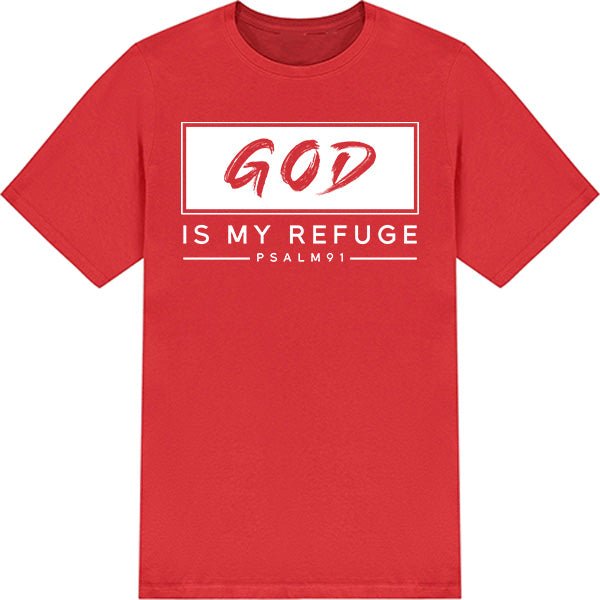 "God Is My Refuge" Unisex T-Shirt | Christian Equestrian Apparel