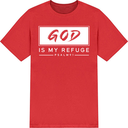 "God Is My Refuge" Unisex T-Shirt | Christian Equestrian Apparel