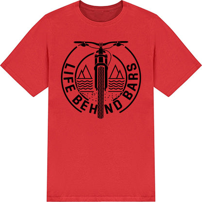 Life Behind Bars Unisex T-Shirt | Ideal for Bike Lovers