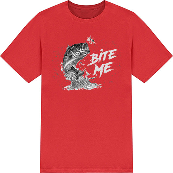 "Bite Me" Unisex T-Shirt | Ideal for Fishing Fans