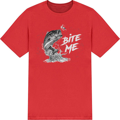 "Bite Me" Unisex T-Shirt | Ideal for Fishing Fans