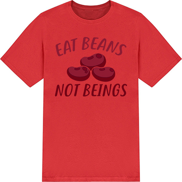 "Eat Beans Not Beings" Vegan T-Shirt | Unisex Equestrian Apparel