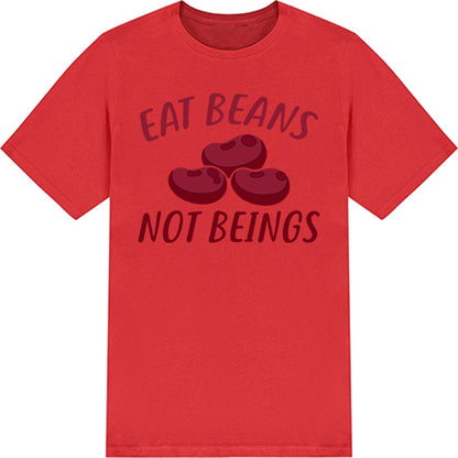 "Eat Beans Not Beings" Vegan T-Shirt | Unisex Equestrian Apparel