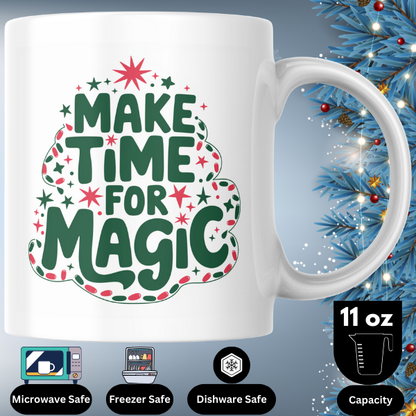 Shop the Enchanting Christmas Magic Mug - Perfect for Holiday Cheer