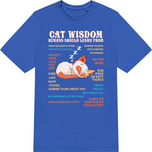 Cat Wisdom Unisex T-Shirt | Exclusive Equestrian Collection