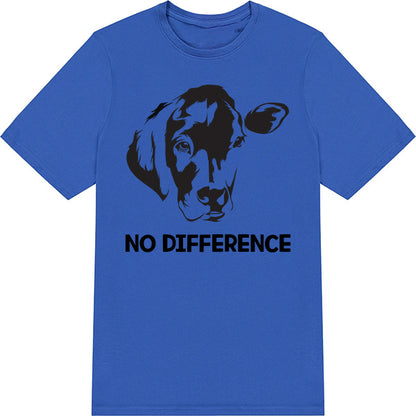 No Difference Unisex T-Shirt | Embrace Vegan Vibes | Shop Now