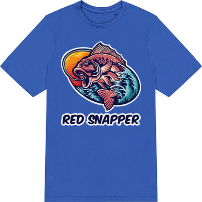 Red Snapper Unisex T-Shirt | Ideal for Fishing Fans