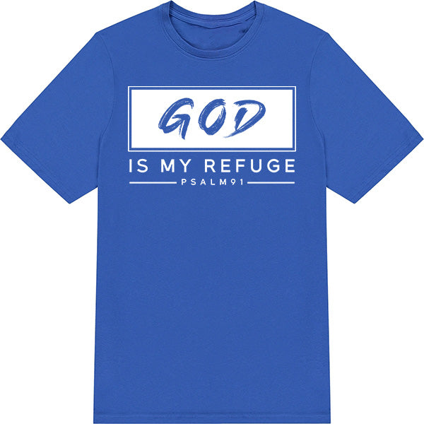 "God Is My Refuge" Unisex T-Shirt | Christian Equestrian Apparel