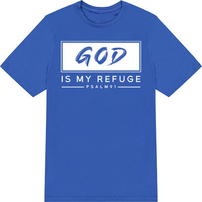 "God Is My Refuge" Unisex T-Shirt | Christian Equestrian Apparel