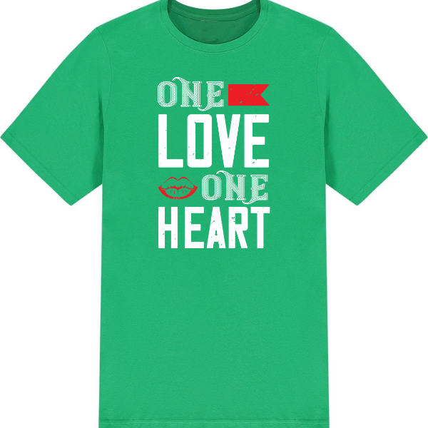 Valentine's Day Unisex T-Shirt | One Love One Heart