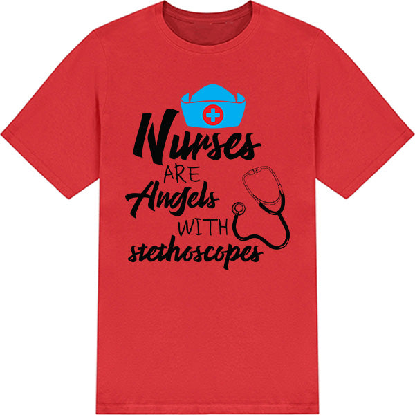 "Nurses Are Angels" Unisex T-Shirt | Celebrate Nurse Pride