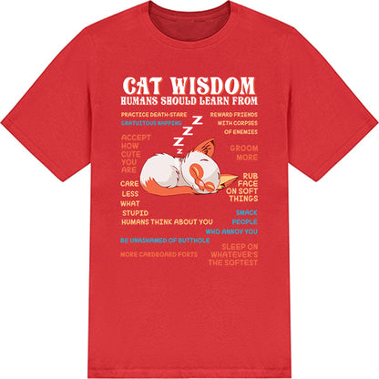 Cat Wisdom Unisex T-Shirt | Exclusive Equestrian Collection