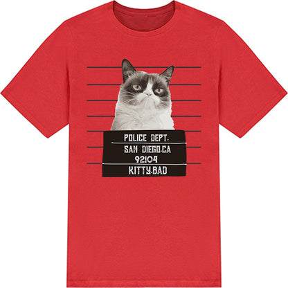 Police Dept San Kitty Unisex T-Shirt | Exclusive Cat Tee