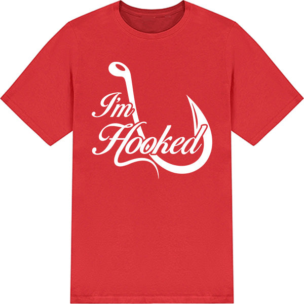 "I Am Hooked" Unisex T-Shirt | Ideal for Fishing Fans