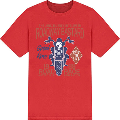 Unisex Speed King T-Shirt for Motorbike Riders | Shop Now