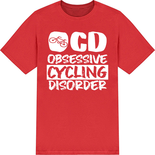 OCD Obsessive Cycling Disorder T-Shirt | Unisex Bike Tee