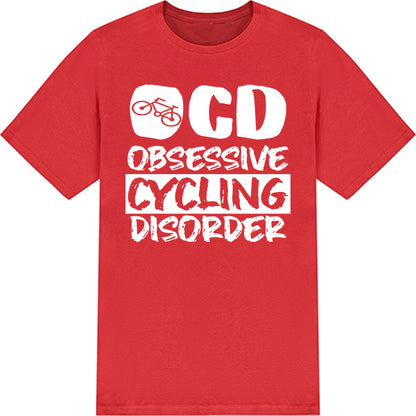 OCD Obsessive Cycling Disorder T-Shirt | Unisex Bike Tee