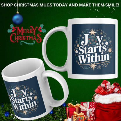 Shop the Festive Joy Within - Premium Christmas Mug