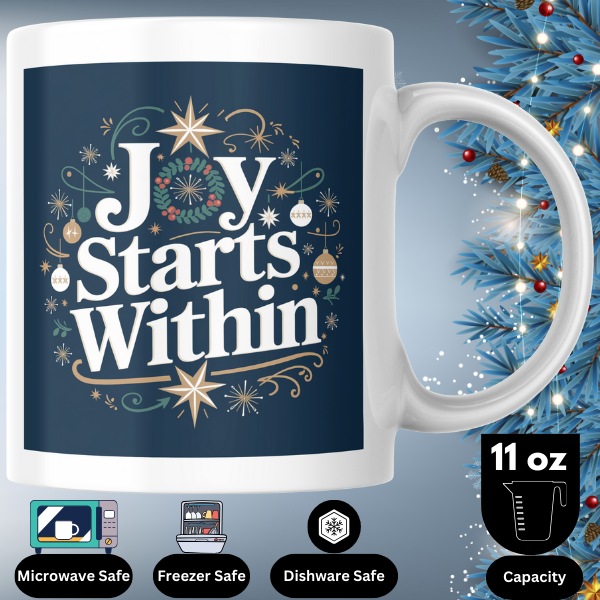 Shop the Festive Joy Within - Premium Christmas Mug