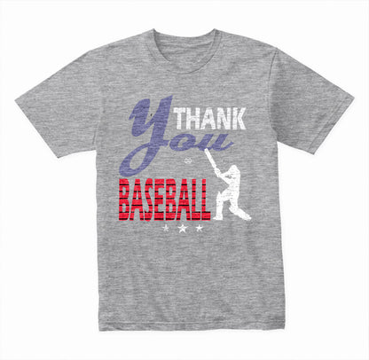 Thank You Baseball Unisex T-Shirt | Celebrate Baseball Spirit