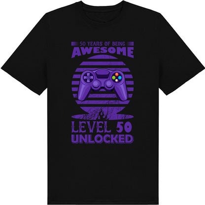 50 Years of Awesome Unisex T-Shirt | Premium Gaming Apparel