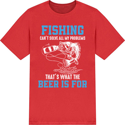 Fishing & Beer Unisex T-Shirt | Perfect for Anglers